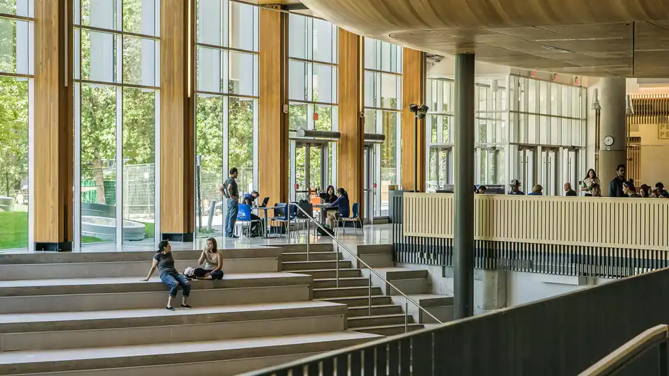 University building from the inside.